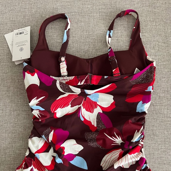 Floral Athleta Swim Suit Top - Picture 7 of 8